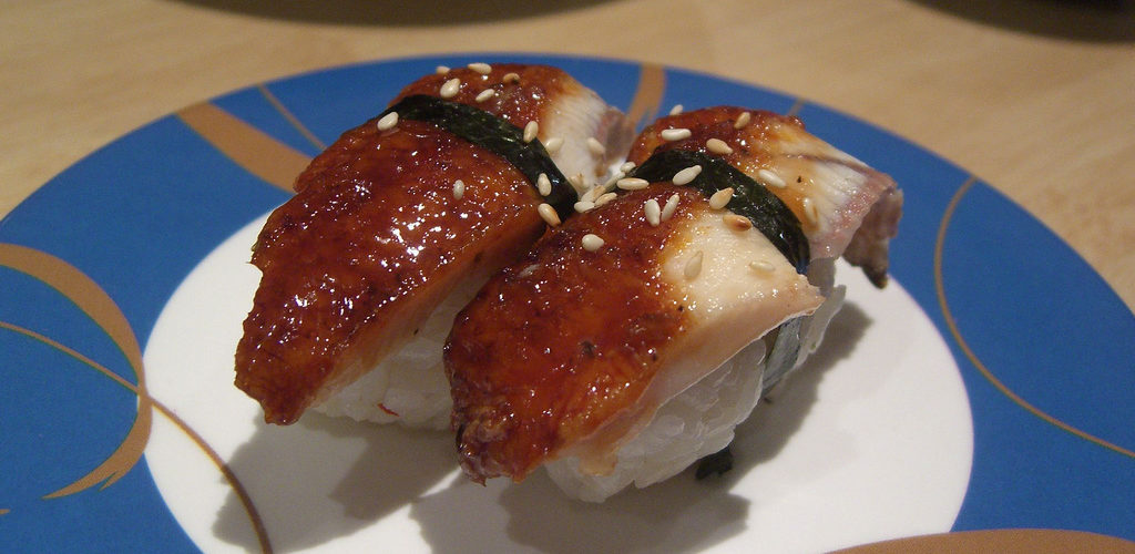 Grillad ål (Unagi)