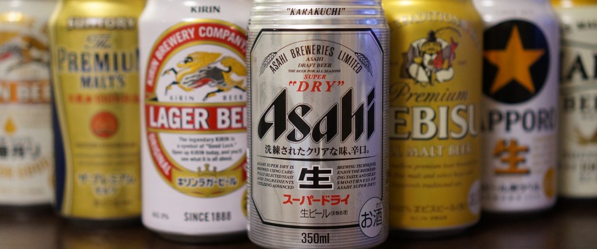 Japansk öl från de stora bryggerierna