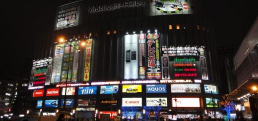 Shoppa elektronik i Tokyo