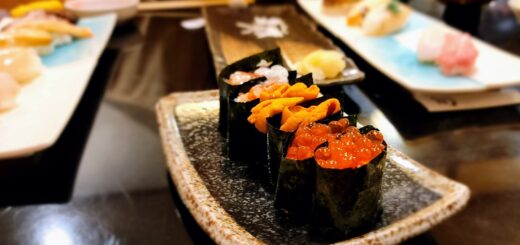 Ikura (laxrom), gott på sushi och i chirashi