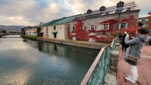 Kanalerna i Otaru är populära turistmål